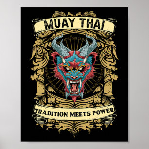 Traditie ontmoet kracht - Kickboksen en Muay Thai  Poster