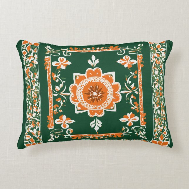Traditie ontmoet modern: Oekraïense Speelgoed Stor Accent Kussen (Voorkant)