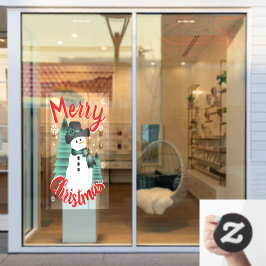 Traditie Rood en Groen Vakantie Raam Koppelen Raamsticker