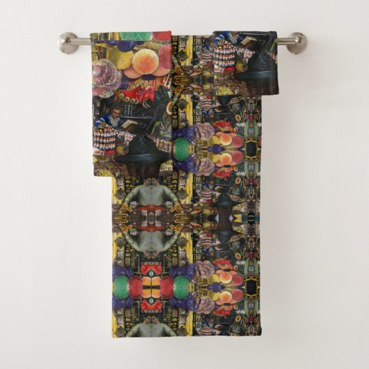 Tradities van de oude handel, Jeruzalem Bad Handdoek (Insitu)