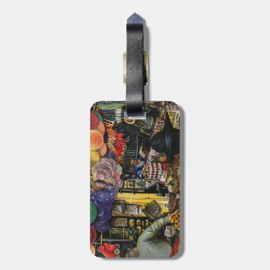 Tradities van de oude handel, Jeruzalem Bagagelabel (Achterkant verticaal)