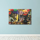 Tradities van de oude handel, Jeruzalem Canvas Afdruk (Insitu (Houten vloer))