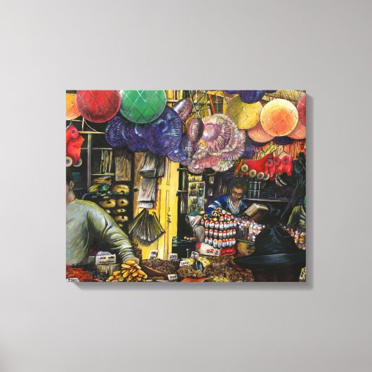 Tradities van de oude handel, Jeruzalem Canvas Afdruk (Voorkant)