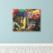 Tradities van de oude handel, Jeruzalem Canvas Afdruk (Insitu (Houten vloer))