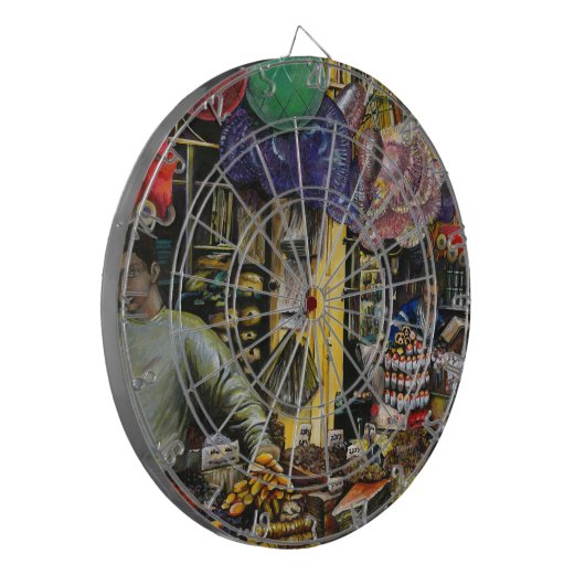 Tradities van de oude handel, Jeruzalem Dartbord (Voorkant Links)