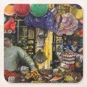 Tradities van de oude handel, Jeruzalem Kartonnen Onderzetters (Voorkant)