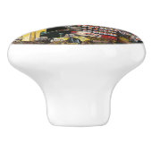 Tradities van de oude handel, Jeruzalem Keramische Knop (Zijkant)