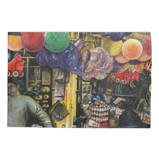 Tradities van de oude handel, Jeruzalem Kussensloop (Achterkant)