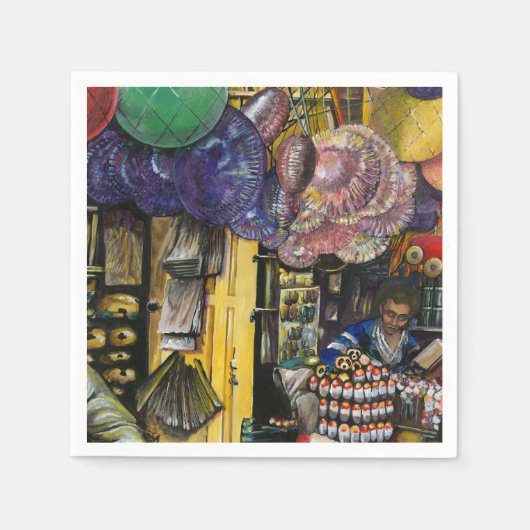 Tradities van de oude handel, Jeruzalem Servetten (Voorkant)