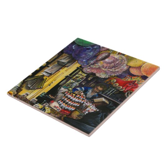 Tradities van de oude handel, Jeruzalem Tegeltje (Zijkant)