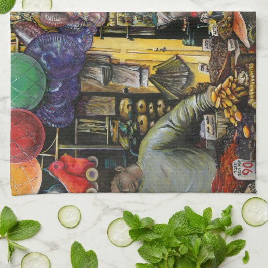 Tradities van de oude handel, Jeruzalem Theedoek (Gevouwen)