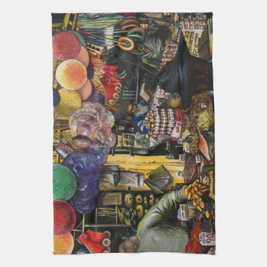 Tradities van de oude handel, Jeruzalem Theedoek (Verticaal)