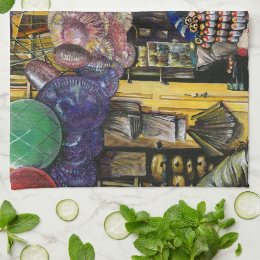 Tradities van de oude handel, Jeruzalem Theedoek (Gevouwen)