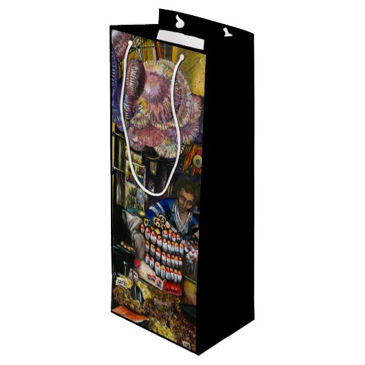 Tradities van de oude handel, Jeruzalem Wijn Cadeautas (Achterkant Gekanteld)