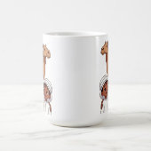 Traditional Arab Falcon Hunt Koffiemok (Center)