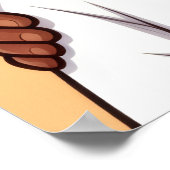 Traditional Arab Falcon Hunt Poster (Hoek)