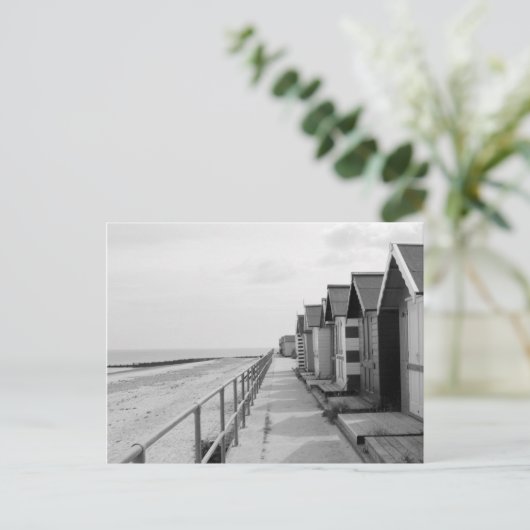 "Traditional Beach Huts" Briefkaart (Staand voorkant)