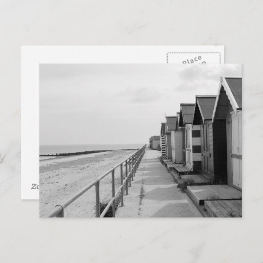 "Traditional Beach Huts" Briefkaart (Voorkant / Achterkant)