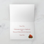 Traditional Candles Christmas Kaart (Binnen)