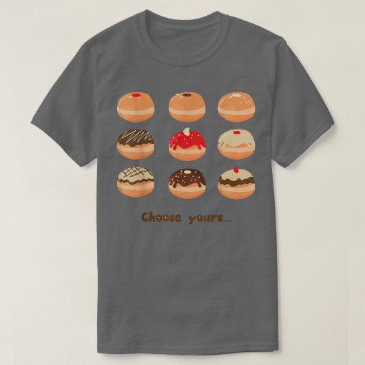 Traditional Celebration Modern funny Food Style De T-shirt (Design voorkant)