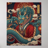 Traditional Chinese Dragon Poster (Voorkant)