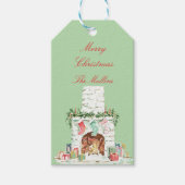 Traditional Christmas Gift Label Cadeaulabel (Voorkant)