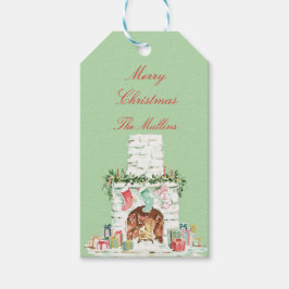 Traditional Christmas Gift Label Cadeaulabel