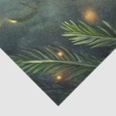 Traditional Christmas lantern holly tissue paper Tissuepapier (Detail)