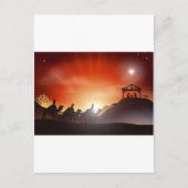 Traditional Christmas Nativity Scene Feestdagenkaart (Voorkant)