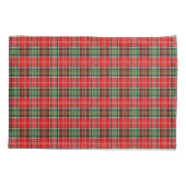 Traditional Christmas Plaid Kussensloop (Achterkant)