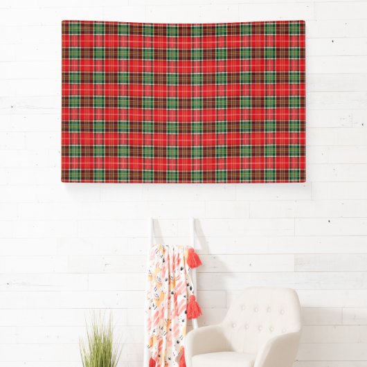Traditional Christmas Plaid Spandoek (Insitu)
