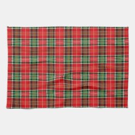 Traditional Christmas Plaid Theedoek