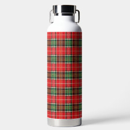 Traditional Christmas Plaid Waterfles