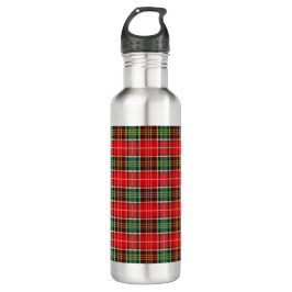 Traditional Christmas Plaid Waterfles