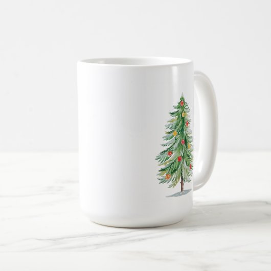 Traditional Christmas Tree Mug Koffiemok (Voorkant rechts)