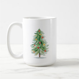 Traditional Christmas Tree Mug Koffiemok