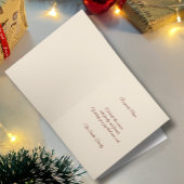 Traditional Christmas Tree Wenskaart Bedankkaart