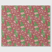 Traditional/Classic Christmas Ornaments Cadeaupapier (Vlak)