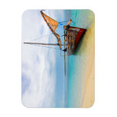 Traditional Dhow, Zanzibar, Tanzania Magneet (Verticaal)