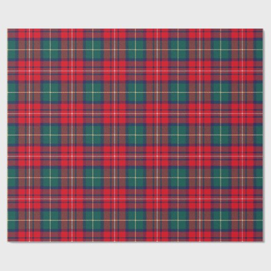 Traditional Festive Tartan Cadeaupapier (Vlak)