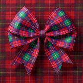 Traditional Festive Tartan Grosgrain Lint