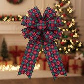 Traditional Festive Tartan Grosgrain Lint