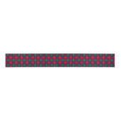 Traditional Festive Tartan Grosgrain Lint (Voorkant)