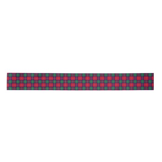 Traditional Festive Tartan Satijnen Lint (Voorkant)