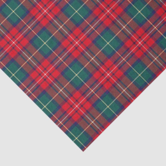 Traditional Festive Tartan Tissuepapier (Detail)