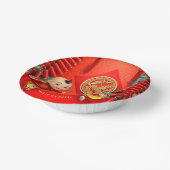 Traditional firecrackers Chinese Horse Year PPB Papieren Kommen (Gebogen)