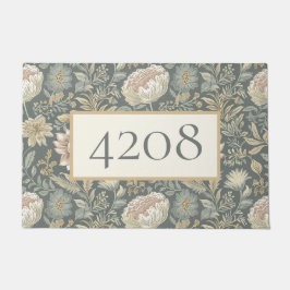  Traditional Floral Botanical Deurmat