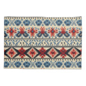Traditional Folk Embroidery Stripe  Pattern Kussensloop (Achterkant)