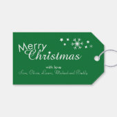 Traditional Green -  cadeau Labels Cadeaulabel (Voorkant (Horizontaal))