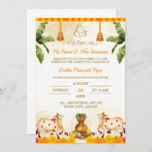 Traditional Griha Pravesh Invitation Card Kaart (Voorkant / Achterkant)